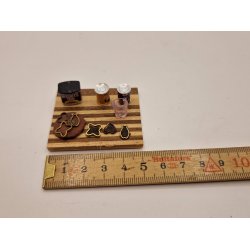 Bageplade med tilbehr  (ny)