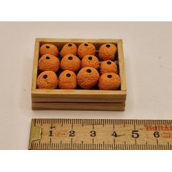 Trkasse med appelsiner (brugt/som ny)