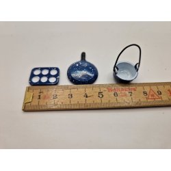 Bageplade, gryde og pande i metal (nyt)