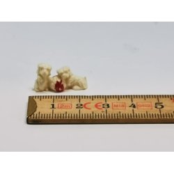 Hunde med bold i plastik (brugt)