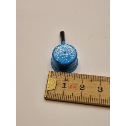 Lille gryde uden lg i metal (brugt)