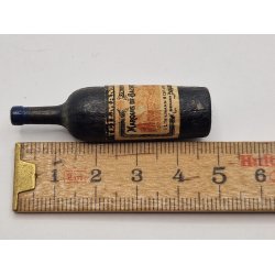 Rdvins flaske i tr (vintage)