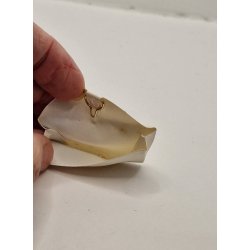 Clutch taske i plastik (brugt/som ny)