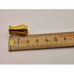 Vase i metal (brugt/som ny)