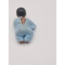 Lundby baby med tj (brugt) 5 cm