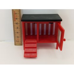 Lundby kanin bur i plastik (brugt)