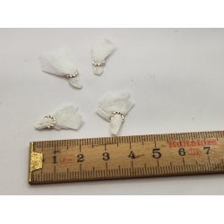 4 serviet ringe med servietter (nye)