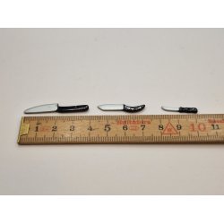 3 slagter knive i metal (nye)