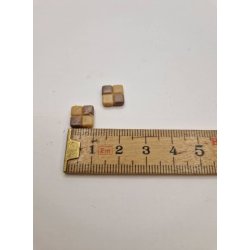 2 stk sm kager i plastik (brugte)