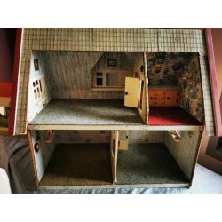 Dukkehus scala 1:12 (brugt) SENDES IKKE