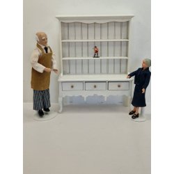 Meget lille figur i hrd plastik (brugt/vintage)