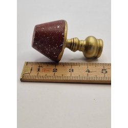 Lampe uden strm i resin (ny)