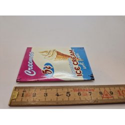 Is skilt i metal (magnet)(nyt)