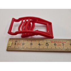 Brne klapstol i plastik (brugt)