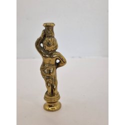 Figur i messing (brugt)