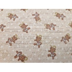 1 ark Tapet med 2 forskellige sider 30 x 30 cm (nyt)