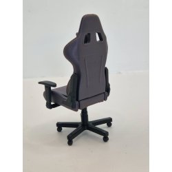 Gamer skrivebords stol i plastik (ny)