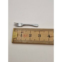 Gaffel i metal (vintage) 2,5 cm