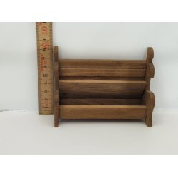 Slagbnk i tr (brugt/som ny)