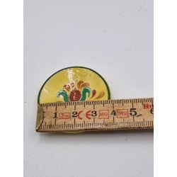 Platte i keramik, muligvis norsk rosemaling (vintage)