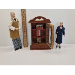 Skab med bger (vintage)