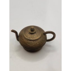 Kedel/Aladdins lampe af gamle mnter (vintage)