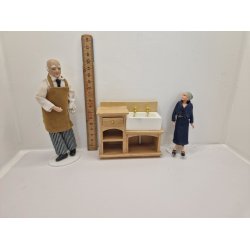 Bord med vask (brugt)