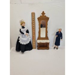 Entr mble med spejl og marmor plade fra 1920'erne, Schnegass (antik)