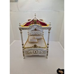 Himmelseng inkl 2 puder. Huamai collection (brugt/meget fin stand)