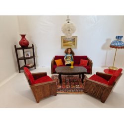 Loftlampe uden stik. "Koglen" i resin. Han bruges til 6 og 12 Volt (hndlavet)