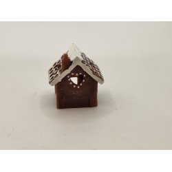 Honningkage hus i resin (hndlavet)