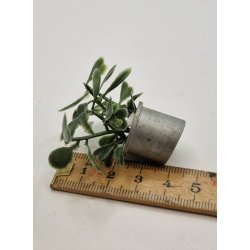 Potteplante i plastik potte (vintage)