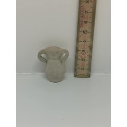 Ler krukke (hndlavet) 3,2 cm