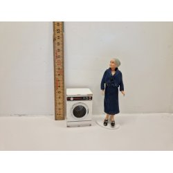 Vaskemaskine i tr. Lundby (brugt/lidt defekt)