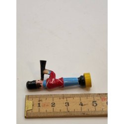 Garde med blse instrument i tr (vintage)