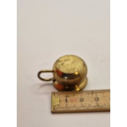 Potte/urtepotte i metal (brugt)