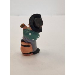 Figur i keramik. Spansk terrakotta fra 1960'erne (vintage)