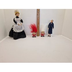 Dam trold i nisse tj og rdt hr. Original Dam trold (ny)