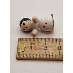 Dukke i tr (brugt) 2,5 cm