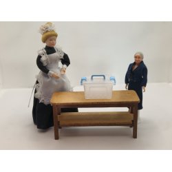 Opbevarings kasse i plastik til feks, julepynt, legetj (ny)