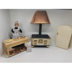 Tallerken med morgen mad (brugt)