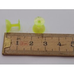 2 cocktail glas i plastik (vintage)