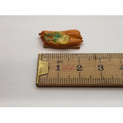 Smrrebrd med rget medister (vintage)