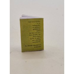 Lille sorte Sambo hfte (hndlavet)