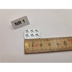 1 stk kage form i resin (ny)