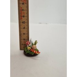 Juledekorationen med kobber kugle (hndlavet)