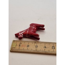 Dala heste i resin (hndlavet) 3,3 cm