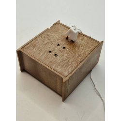 Kommode i plastik, med strm stik (brugt/ikke testet)