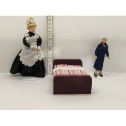 Seng i tr inkl sengetj (brugt)