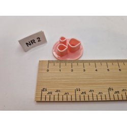 1 stk udstikker i hrdt plastik (ny)